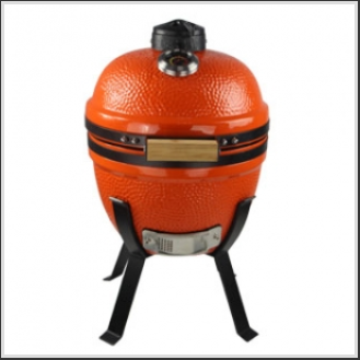 14 Inch Mini Ceramic Kamado Smoker Grills