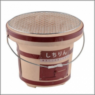 Korean Small Handle Charcoal Smoker Grills