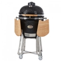 Chip Feeder Ceramic Kamado BBQ Grill 