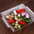 Square stainless steel hollowware 