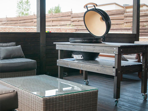 Ceramic Kamado Smoker Grills